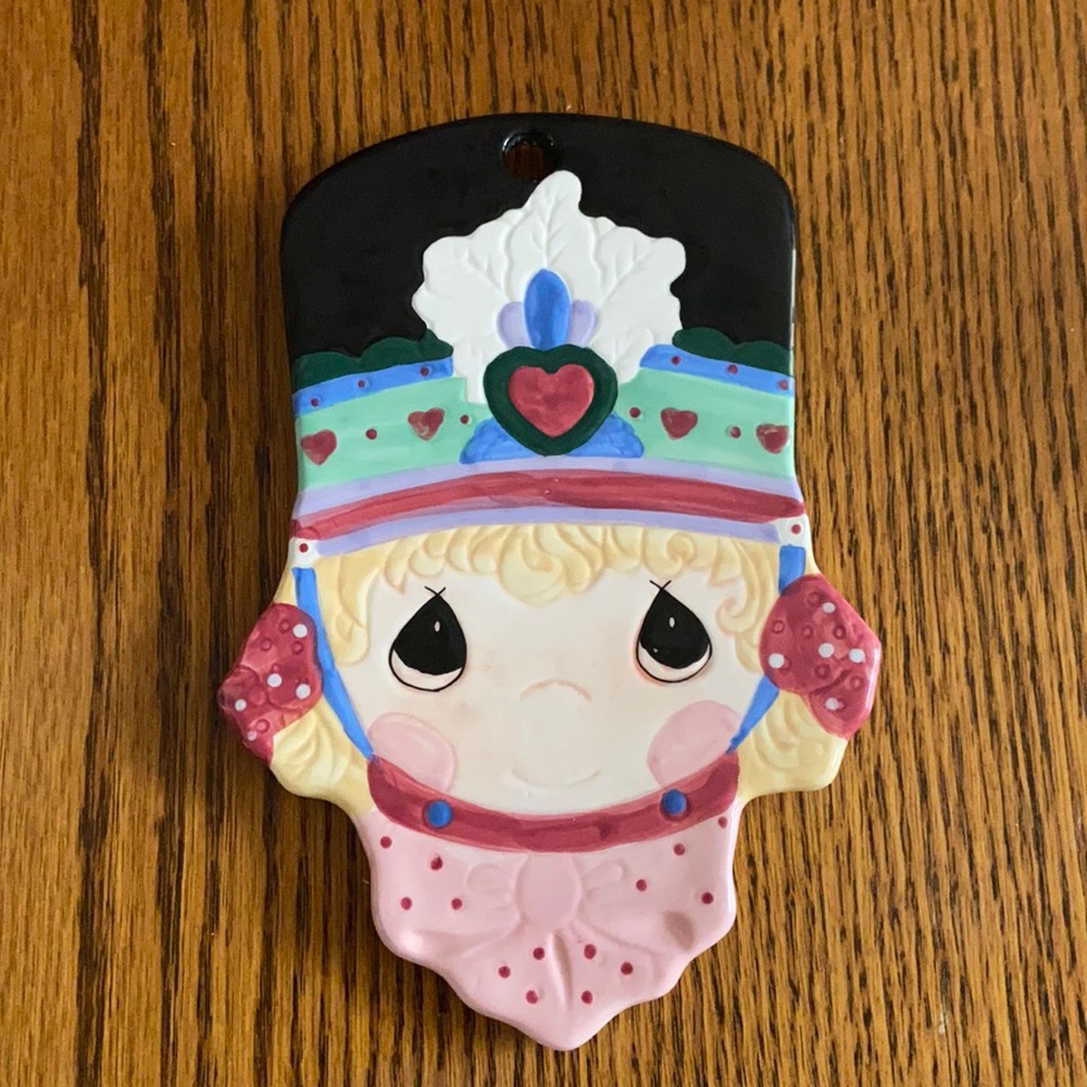 Precious Moments Girl Nutcracker Wall Trivet